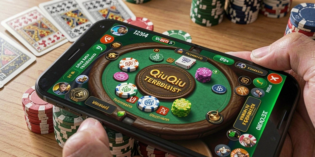 Tampilan gameplay QiuQiu yang menarik di 1234BETS.