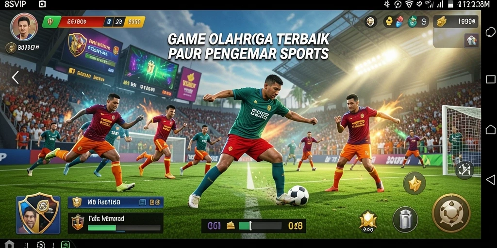 Screenshot gameplay olahraga yang mendebarkan di 8SVIP.