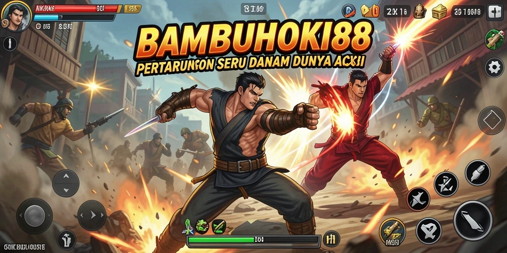 Gameplay menegangkan dalam BAMBUHOKI88 yang penuh aksi.