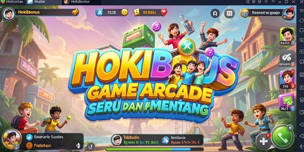 Tampilan menarik dari gameplay HOKIBONUS yang menantang.