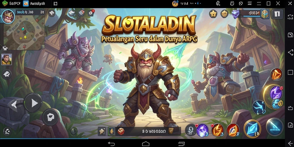 Screenshot menampilkan aksi seru dalam gameplay ARPG.